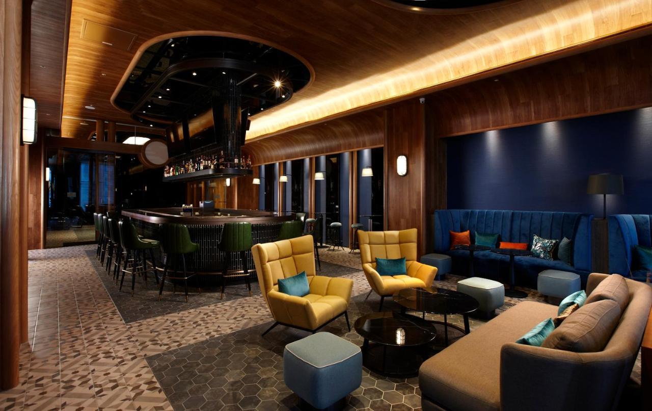 Cozzi Blu Hotel Zhongli Luaran gambar The lounge at the airport